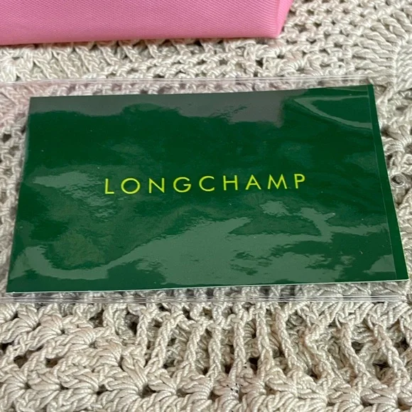 Longchamp Le Pliage Original Mini Pouch with strap - Picture 8 of 8